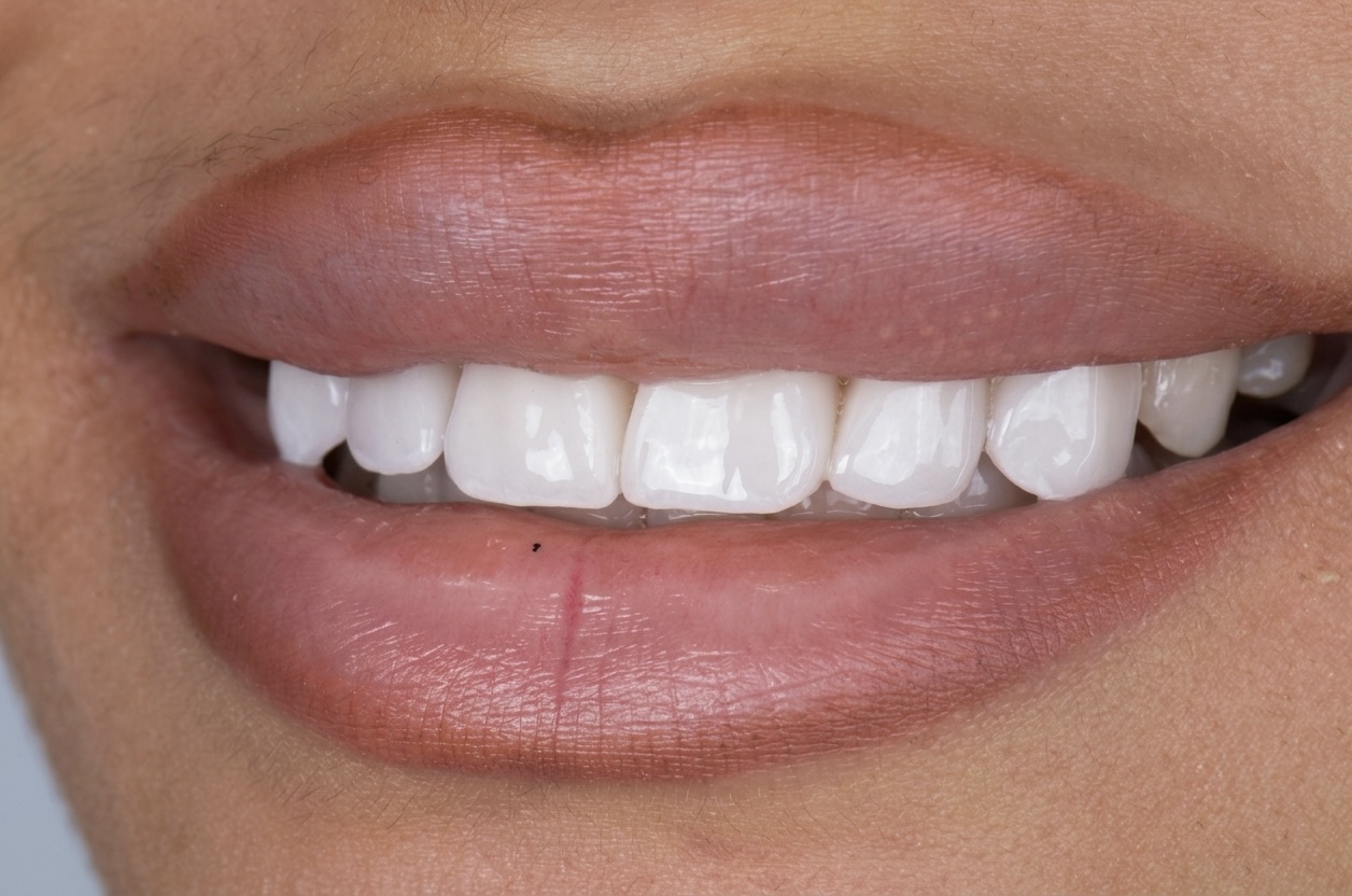 Correction esthétique par facettes après